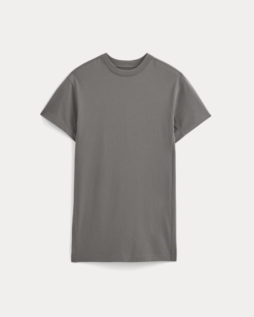 Everlane Weekend Tshirt Mini Dress In Charcoal Grey, Size Medium, Cotton Everlane Weekend Tshirt Mini Dress In Charcoal Grey, Size Medium, Cotton