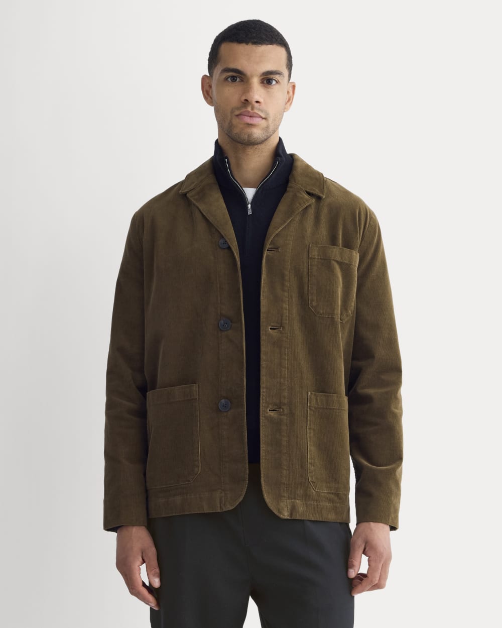Fine Wale Corduroy Chore Blazer