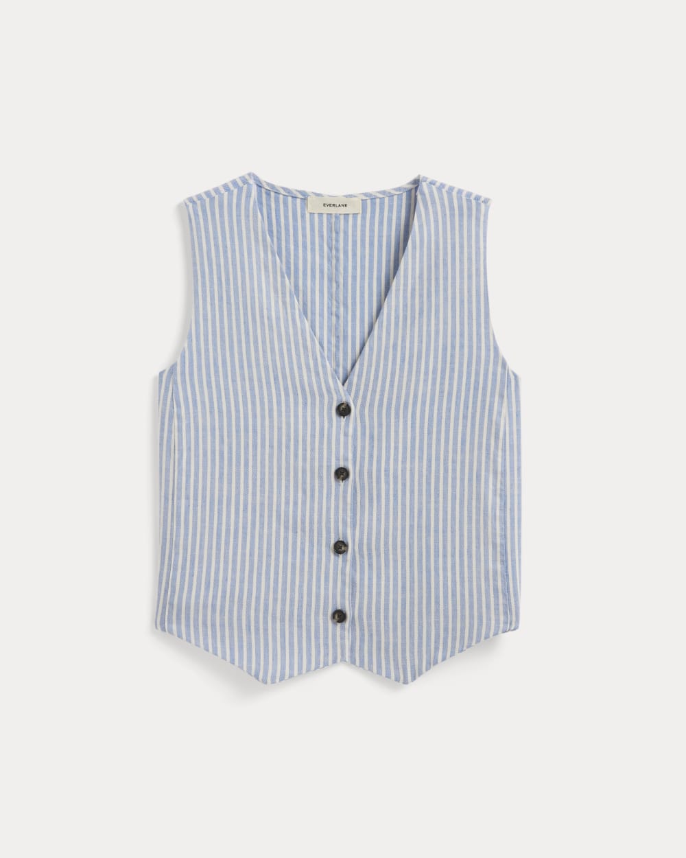 womens-vest-stretch-linen-bluebell-bone | alt
