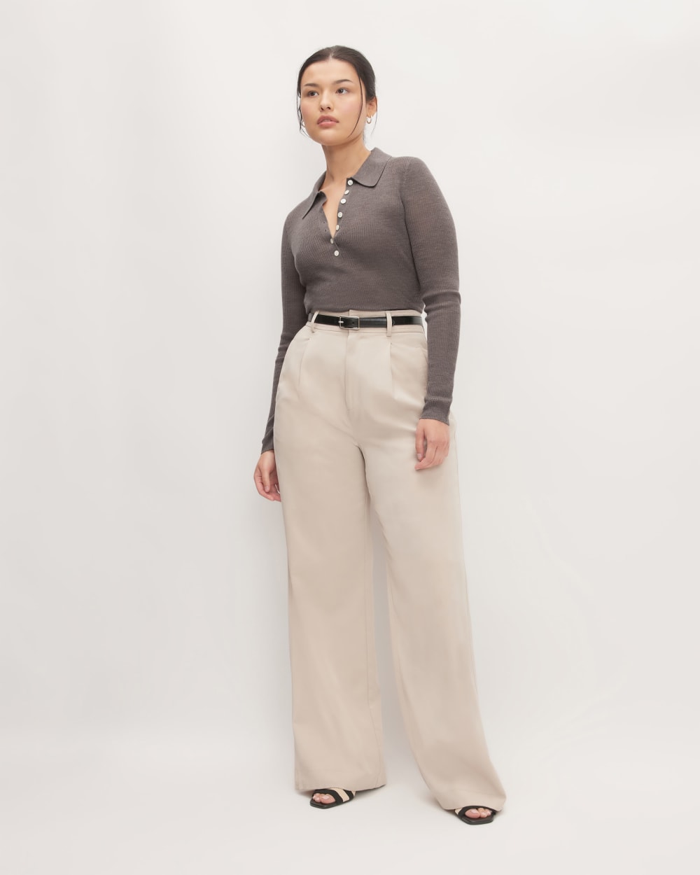 womens-ultrafine-merino-ribbed-polo-heather-cocoa