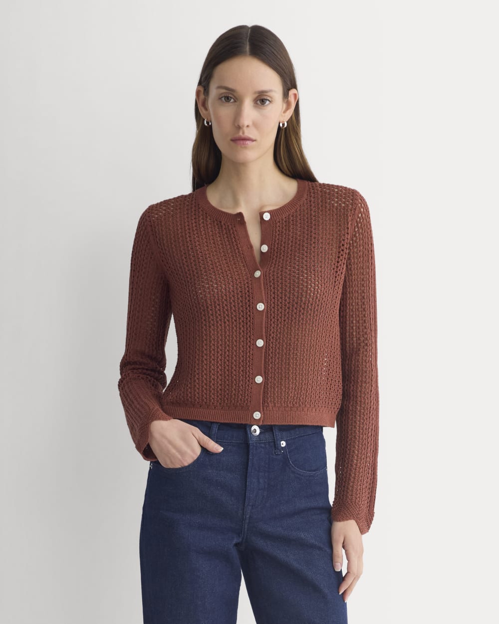 womens-lace-knit-cardigan-2-henna-red | primary