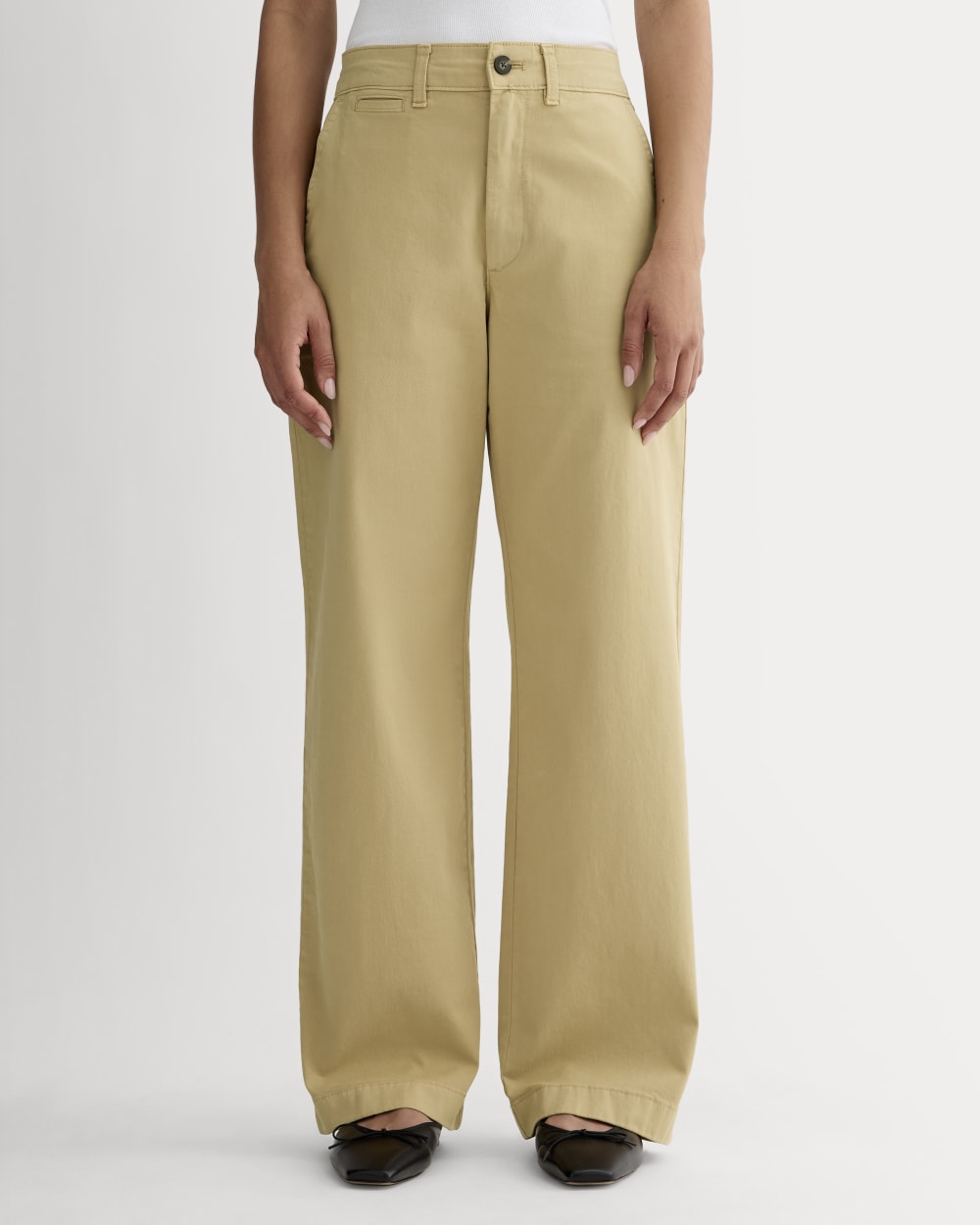 The Wide-Leg Chino | Classic Khaki – Everlane