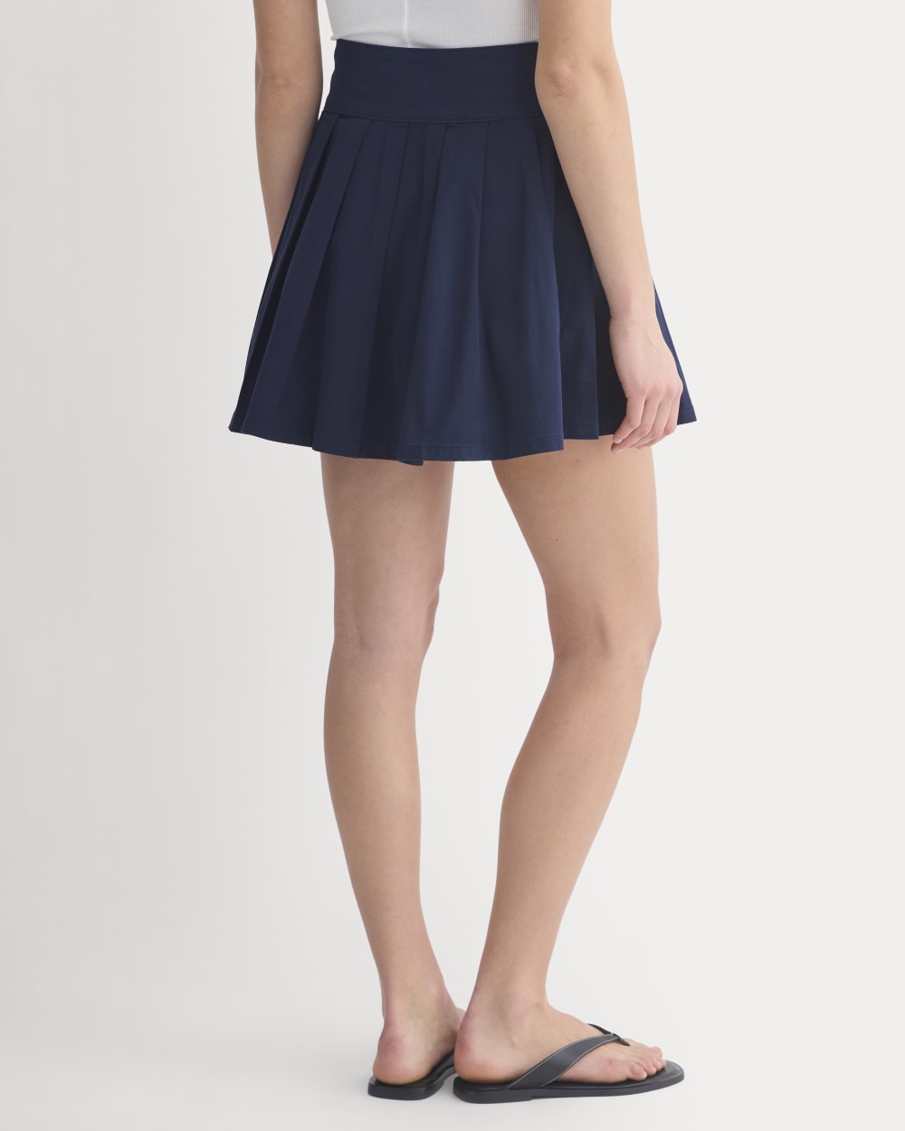 【未使用】draw drawers miniskirt navy Utility Pleated Mini Skirt | Navy – Everlane