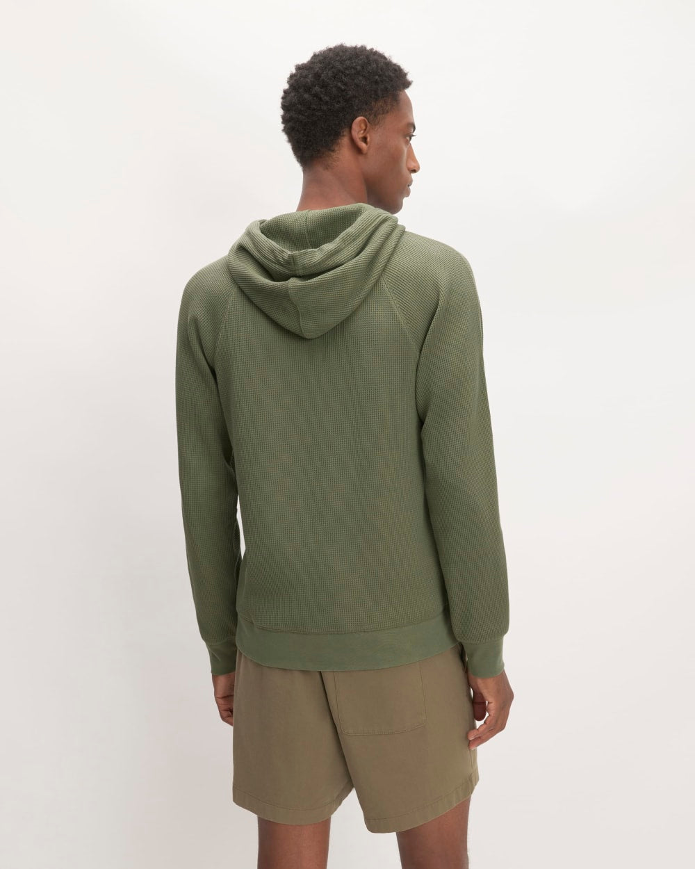 HYSFORM™ KNIT BUTTON HOODIE The Waffle-Knit Hoodie | Kalamata – Everlane