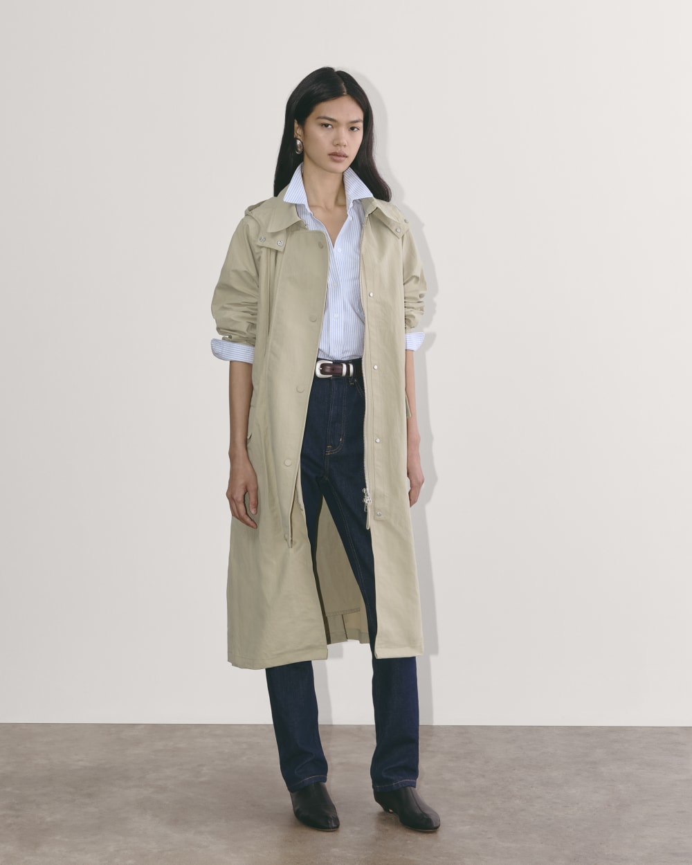 The Oversized Anorak | Trench Coat Khaki – Everlane