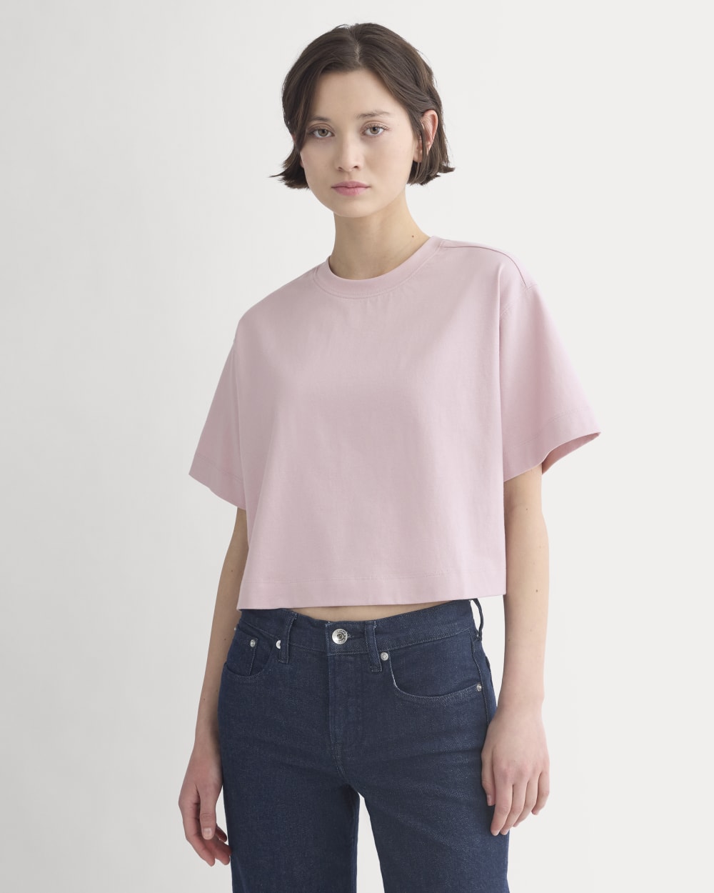 Forever Jersey Cropped Tee from Everlane - $48