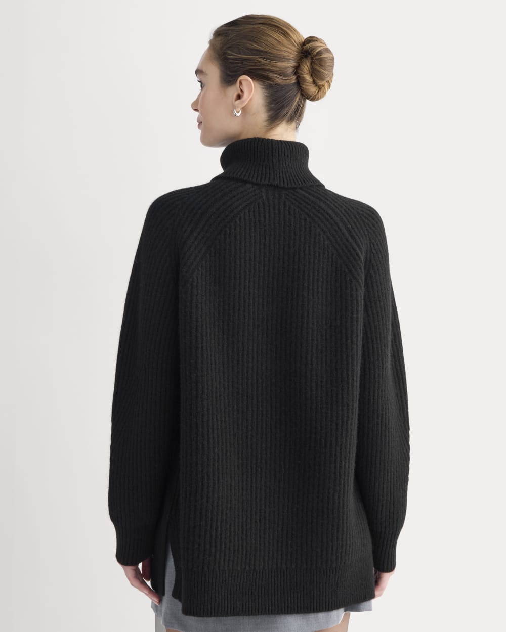 Cocoon Turtleneck in Wool Cashmere | Black – Everlane