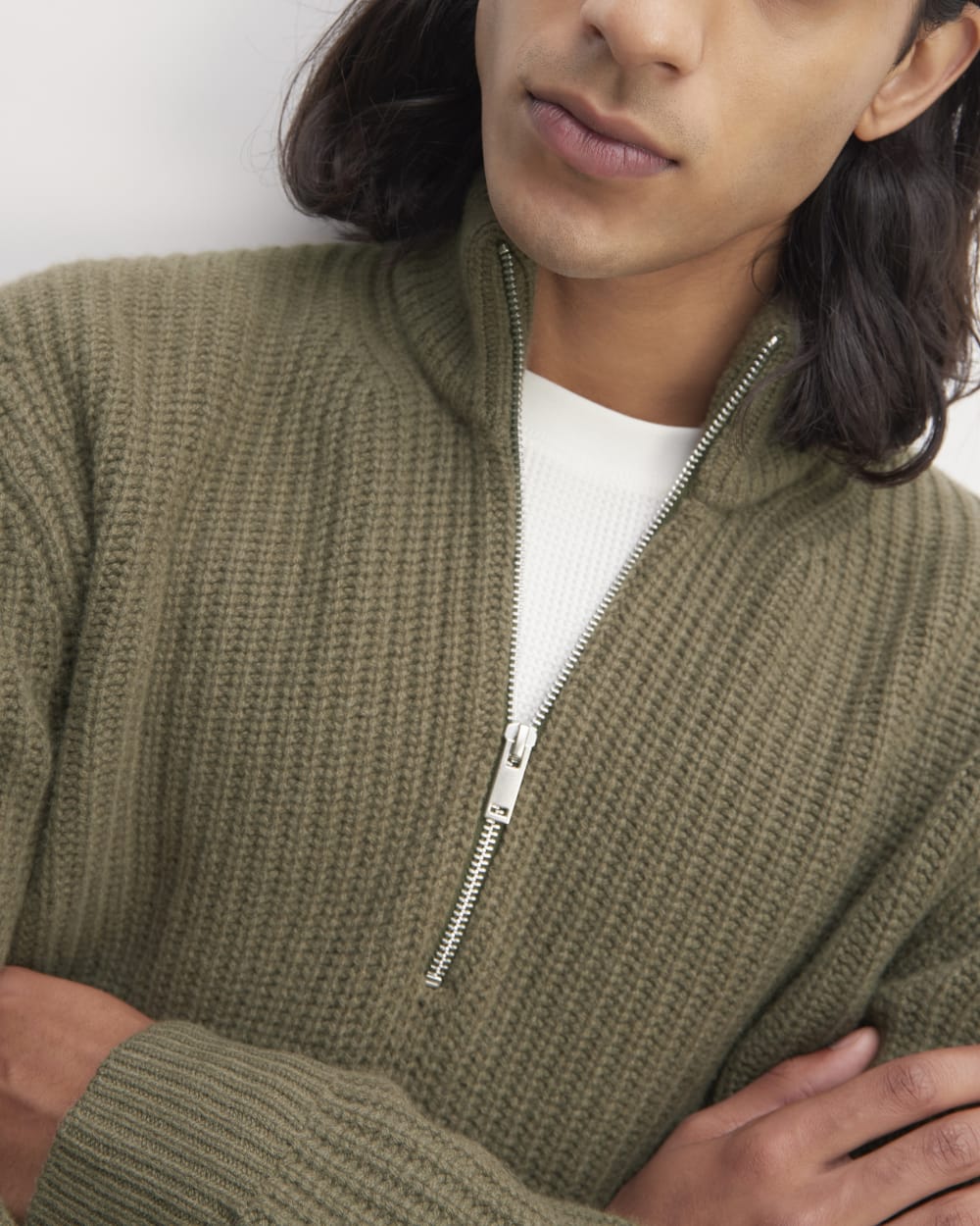 The Felted Merino Half-Zip Sweater | Kalamata – Everlane