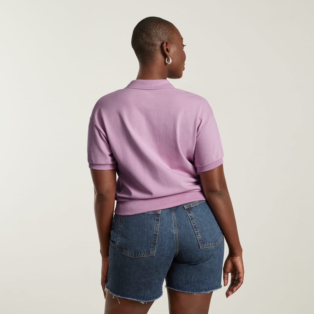 womens-oversized-polo-lilac