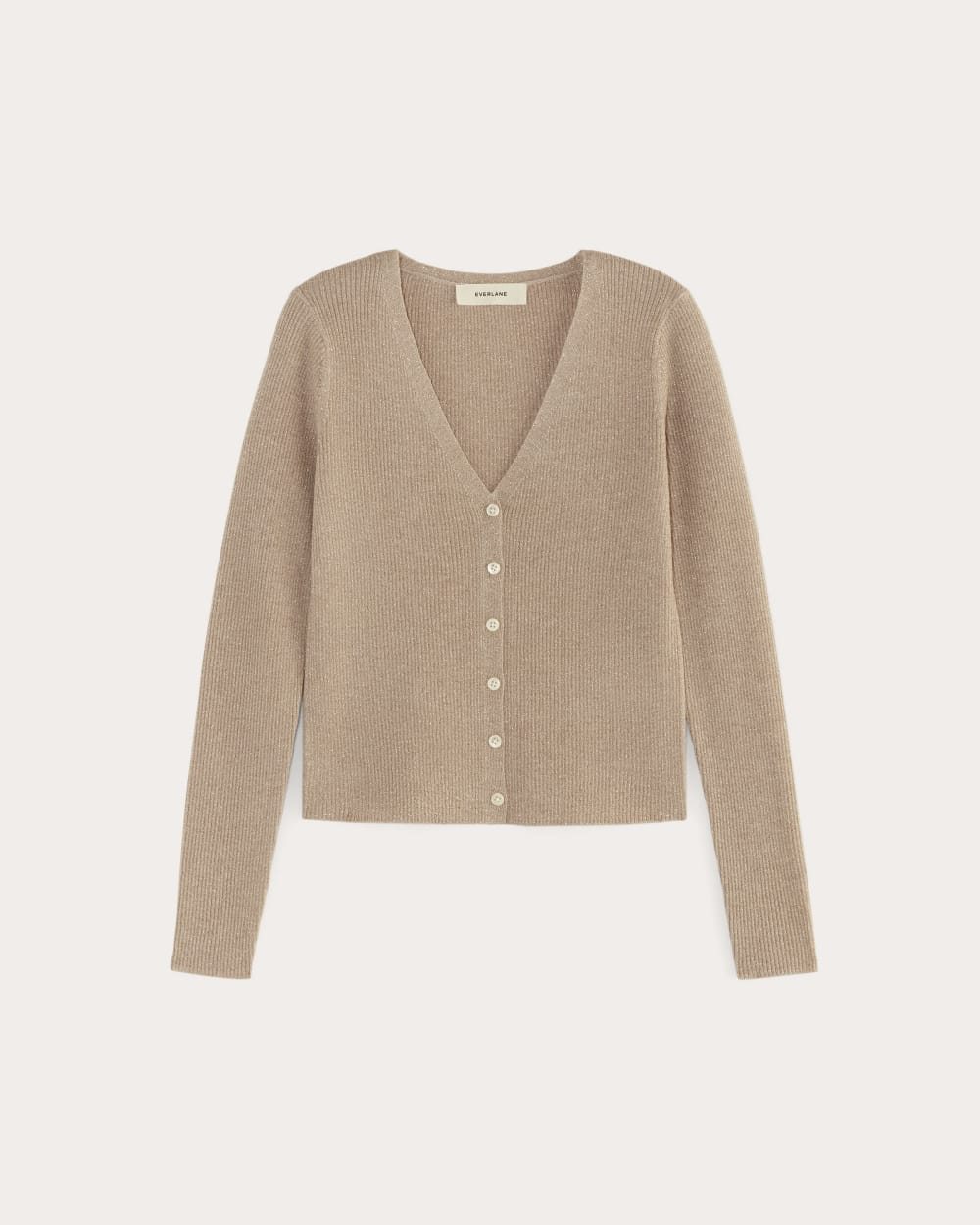 womens-lurex-merino-ribbed-cardigan-gold | alt