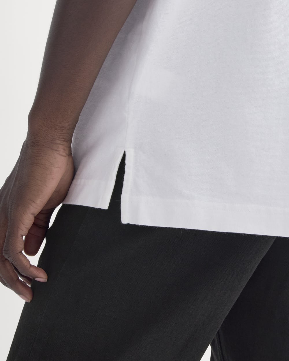 Oversized Midweight Tee | White – Everlane