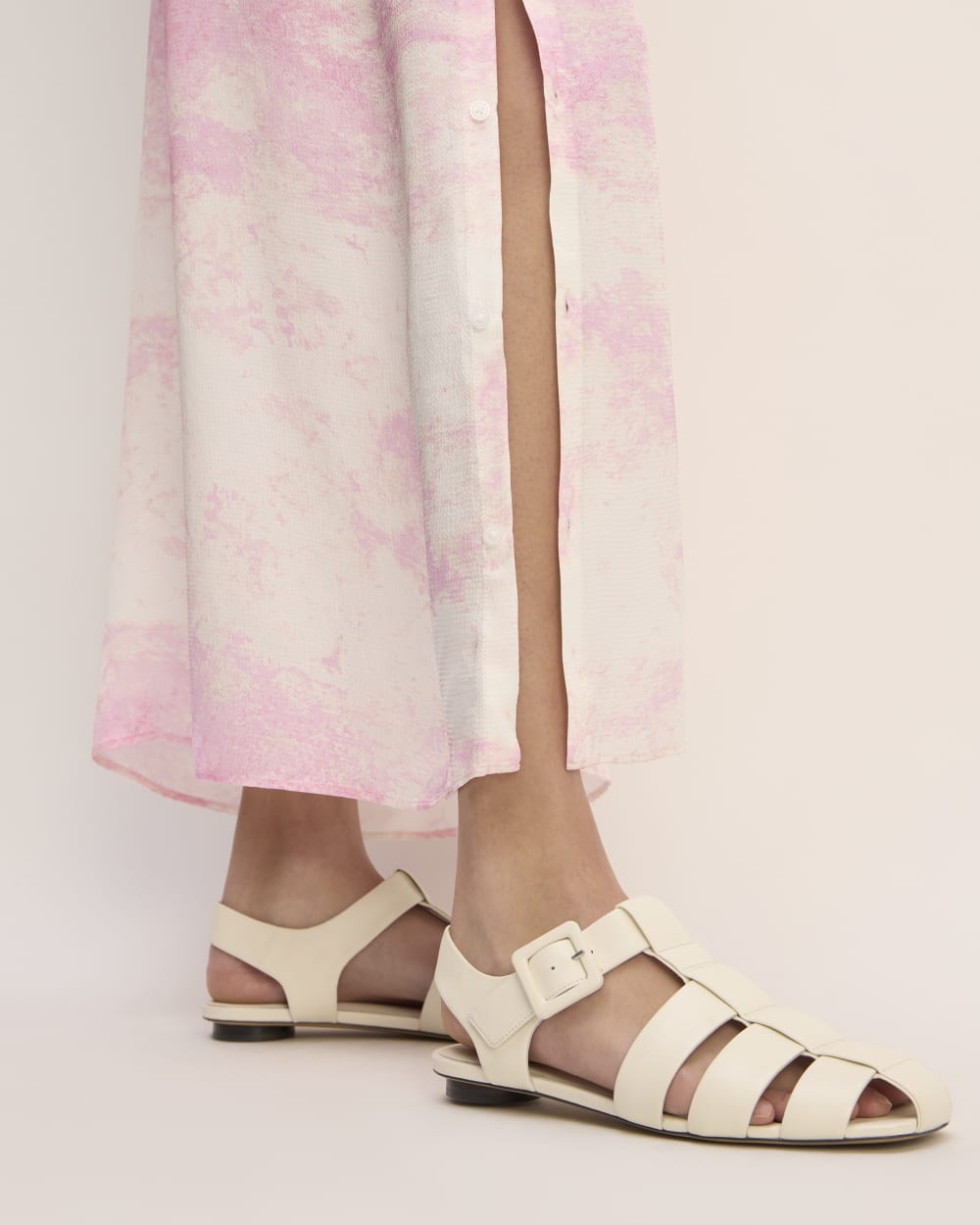the everlane x marques' almeida satin tie-dye dress The Everlane x Marques' Almeida Satin Tie-Dye Dress