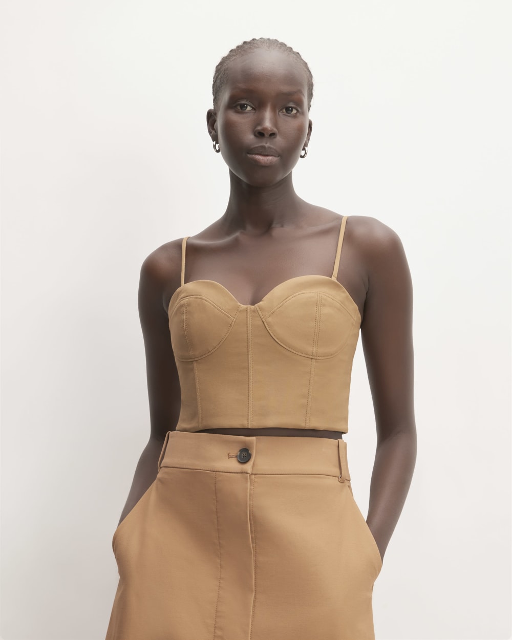 womens-structured-cotton-bustier-toasted-coconut | primary