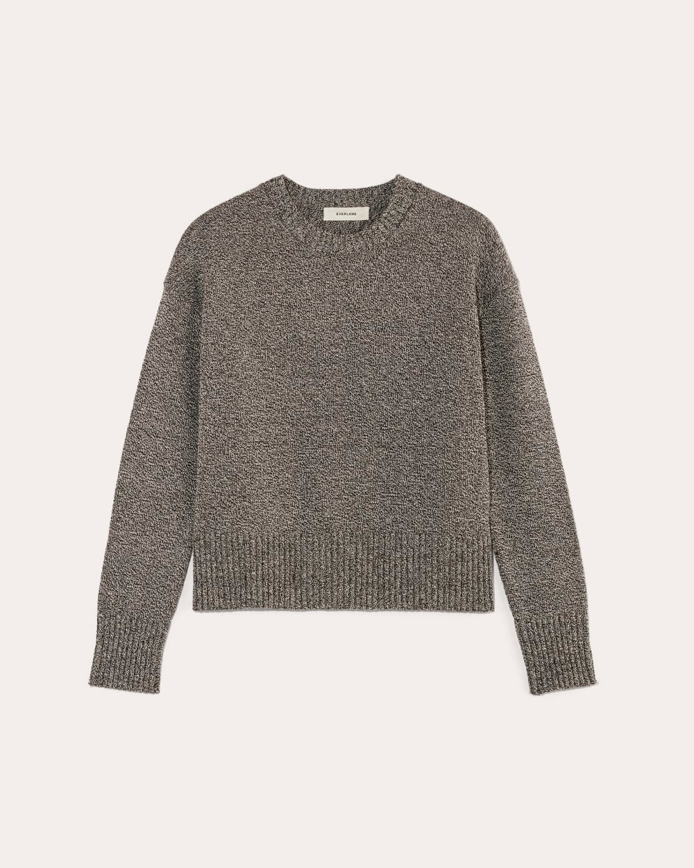womens-organic-cotton-crew-sweater-canvas-black-twist | alt