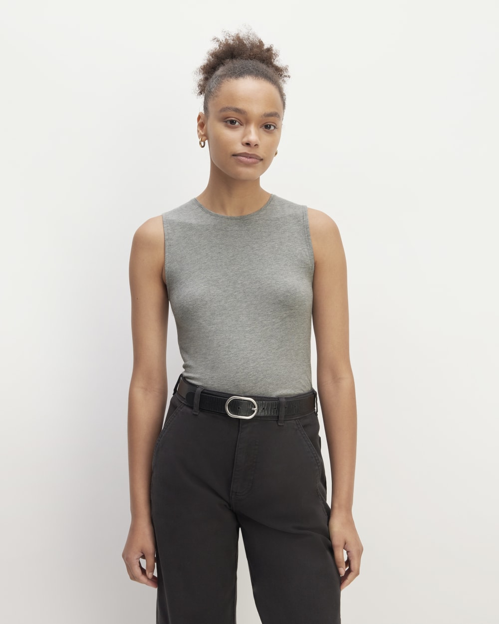 womens-supima-stretch-tank-mid-heather-grey | primary