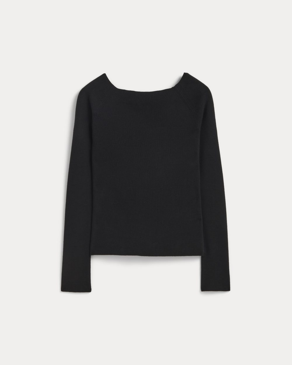 The Knit Boatneck Top | Black – Everlane