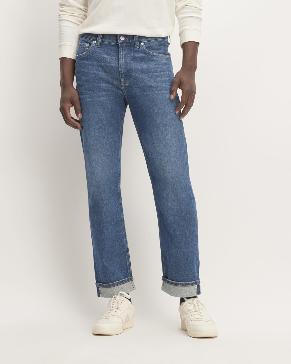 The Selvedge Straight Fit Jean | Shadow Rinse