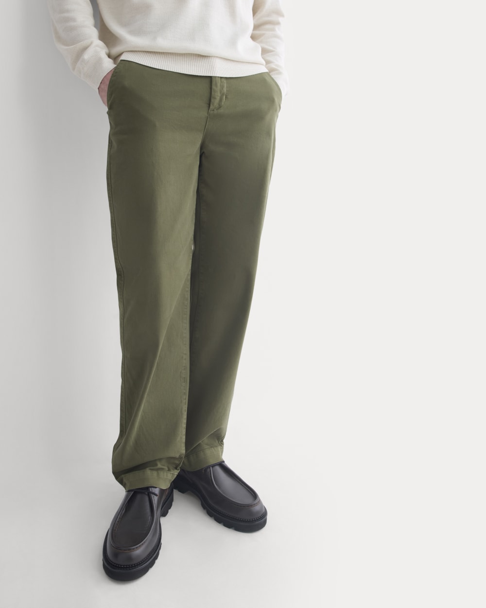 Everyday Straight-Fit Chino | Olive Night – Everlane