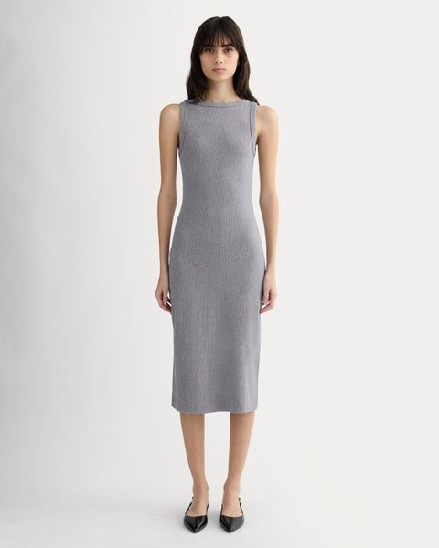 The Selfie Tank Dress | Mid Heather Grey – Everlane