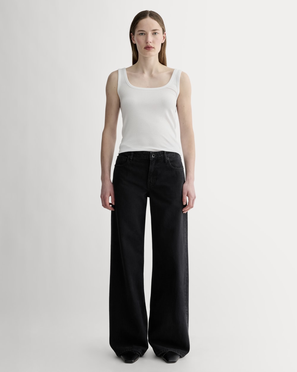 ロンハーマン❤︎ Bare Rib Tank Top 　ブラックホワイトセット　S Ron Herman(ロンハーマン) タンクトップ(レディース) - ブランド通販の