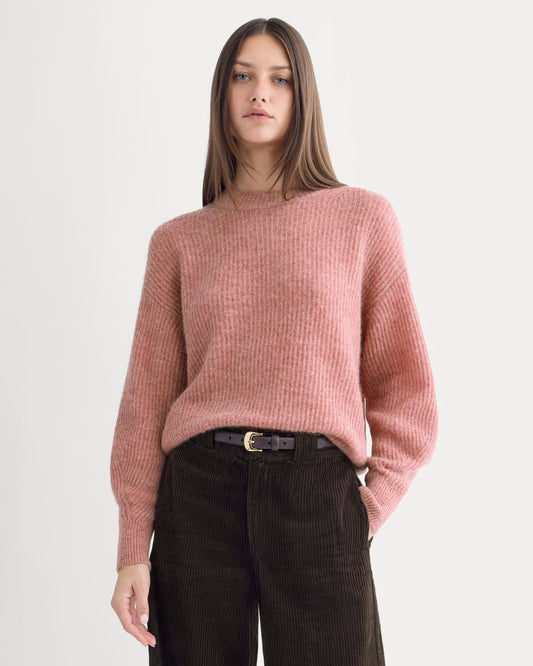 womens-alpaca-crew-heather-ash-rose | primary