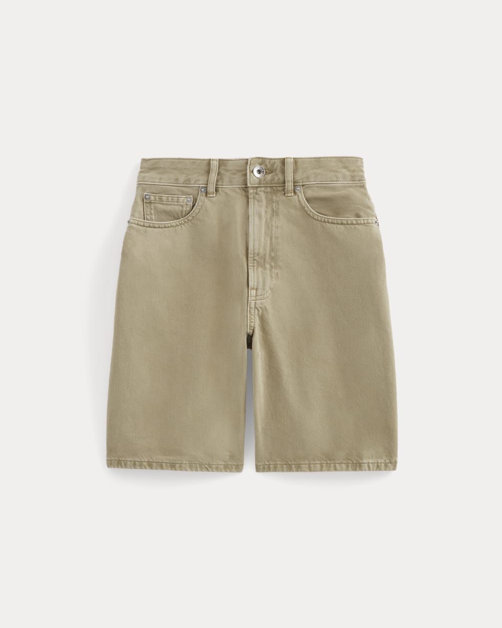 womens-long-a-line-short-garment-dyed-tan | alt