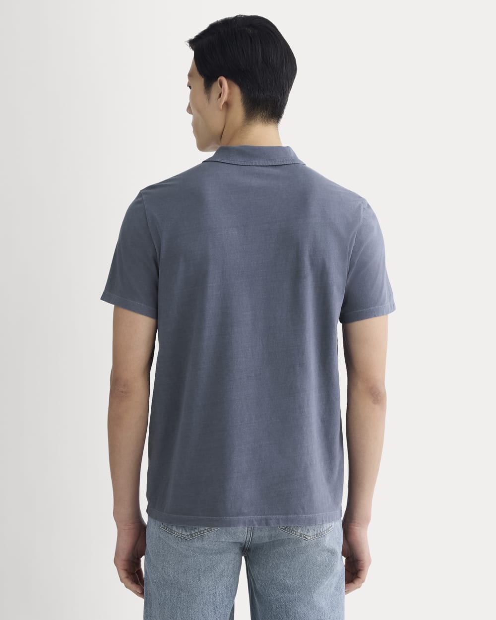 The Essential Organic Garment-Dyed Polo | Navy – Everlane