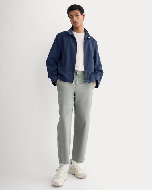 mens-cropped-slub-trouser-agave-green | primary
