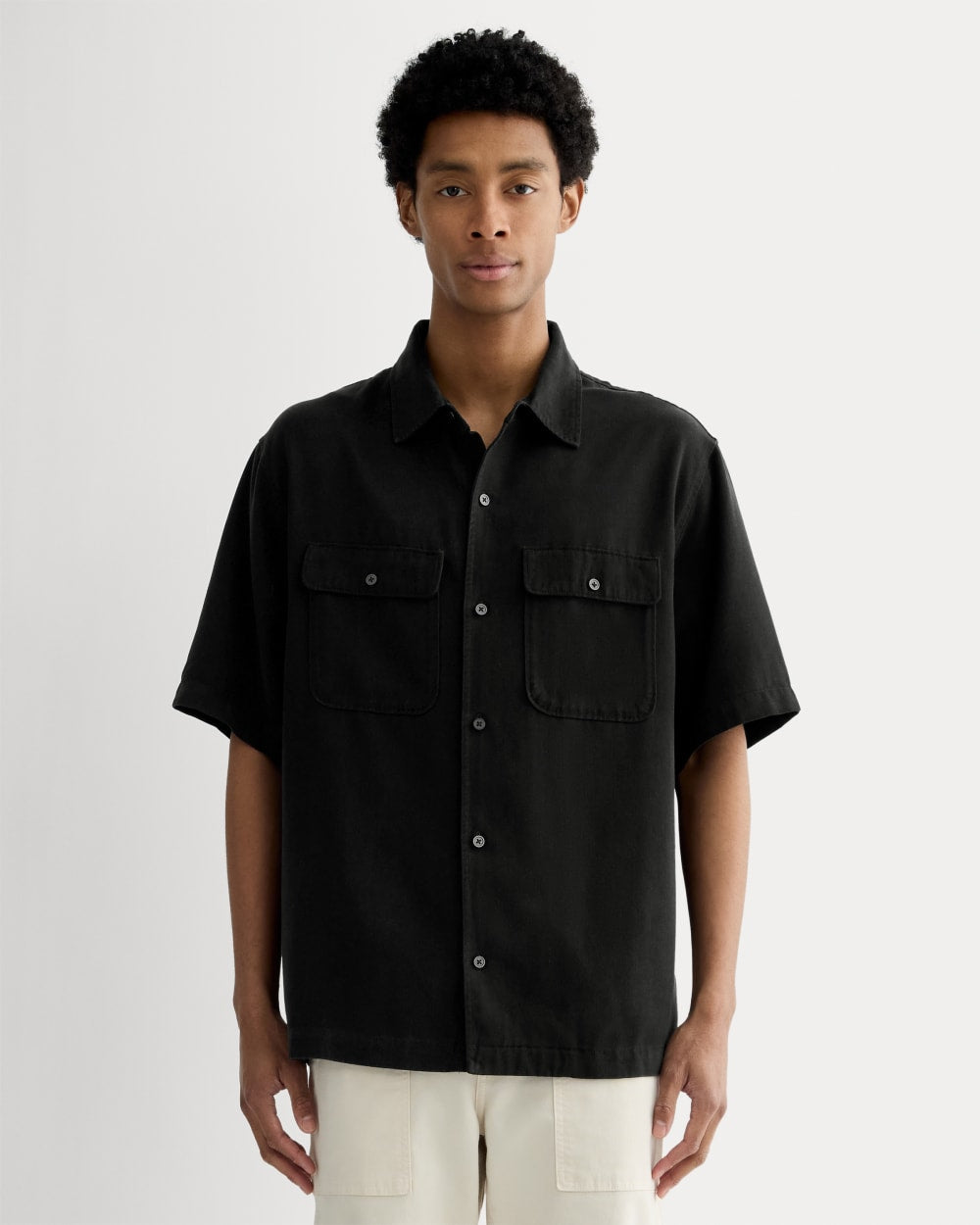 mens-buttersoft-utility-shirt-black | primary