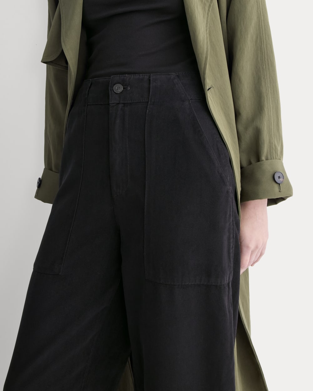 Patch Pocket Ballon Pant in Buttersoft | Black – Everlane