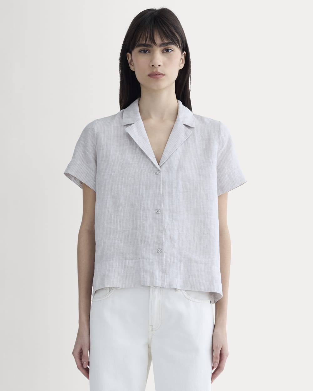 The Notch Shirt in Linen