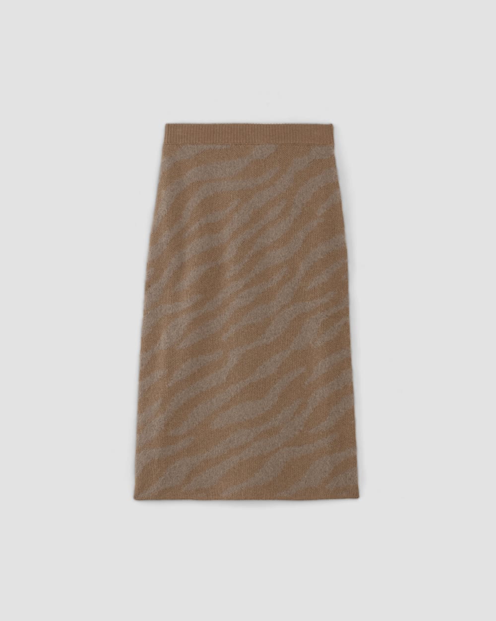 womens-alpaca-jacquard-skirt-camel-medium-brown | alt