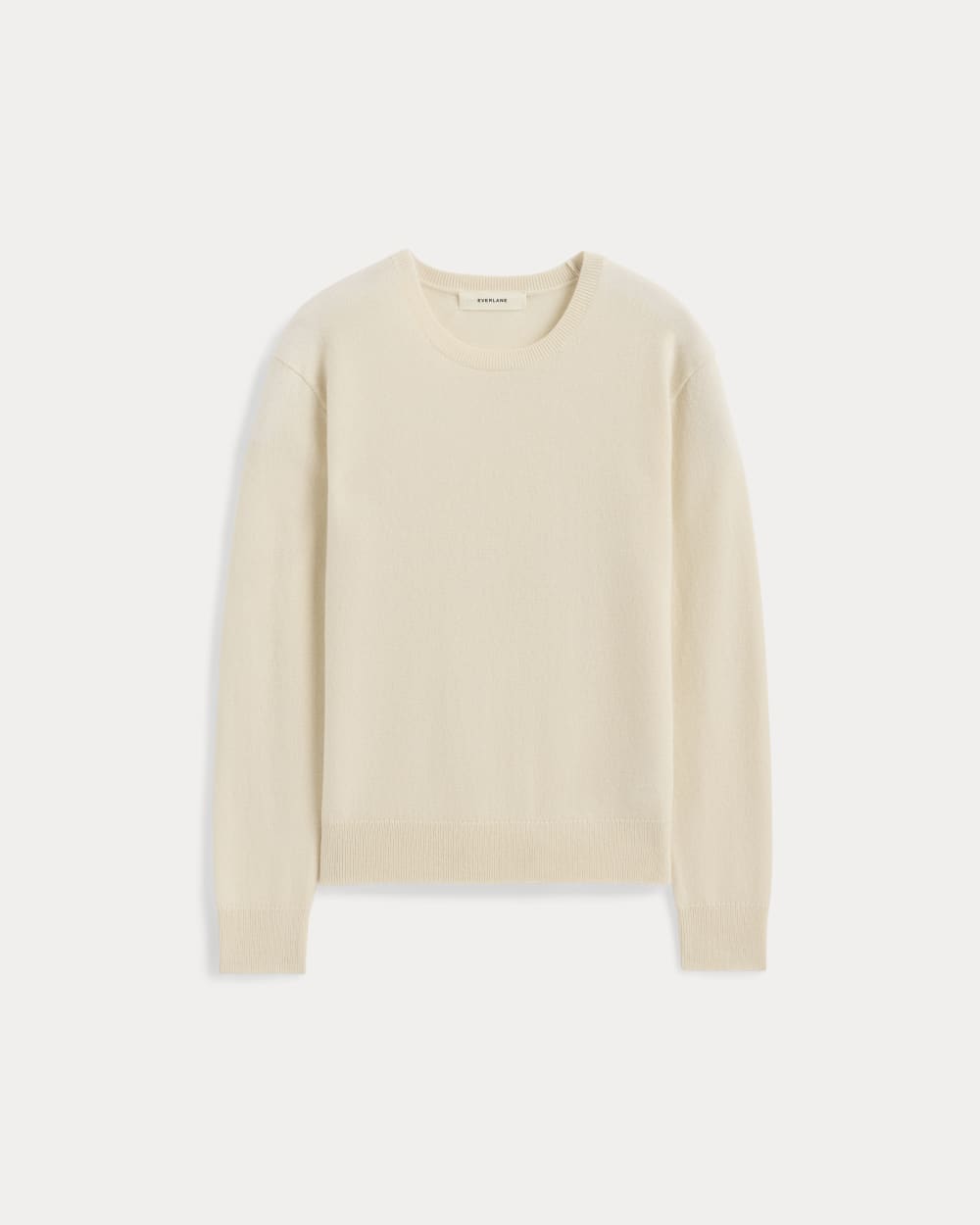 The Classic Crew in Cashmere | Bone – Everlane