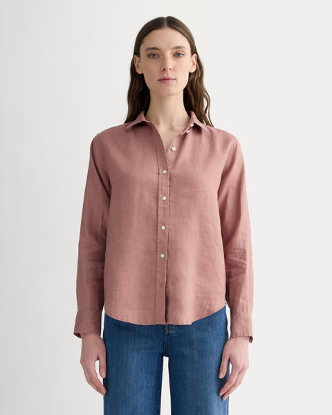 The Must-Have Shirt in Linen | Rose Dusk – Everlane