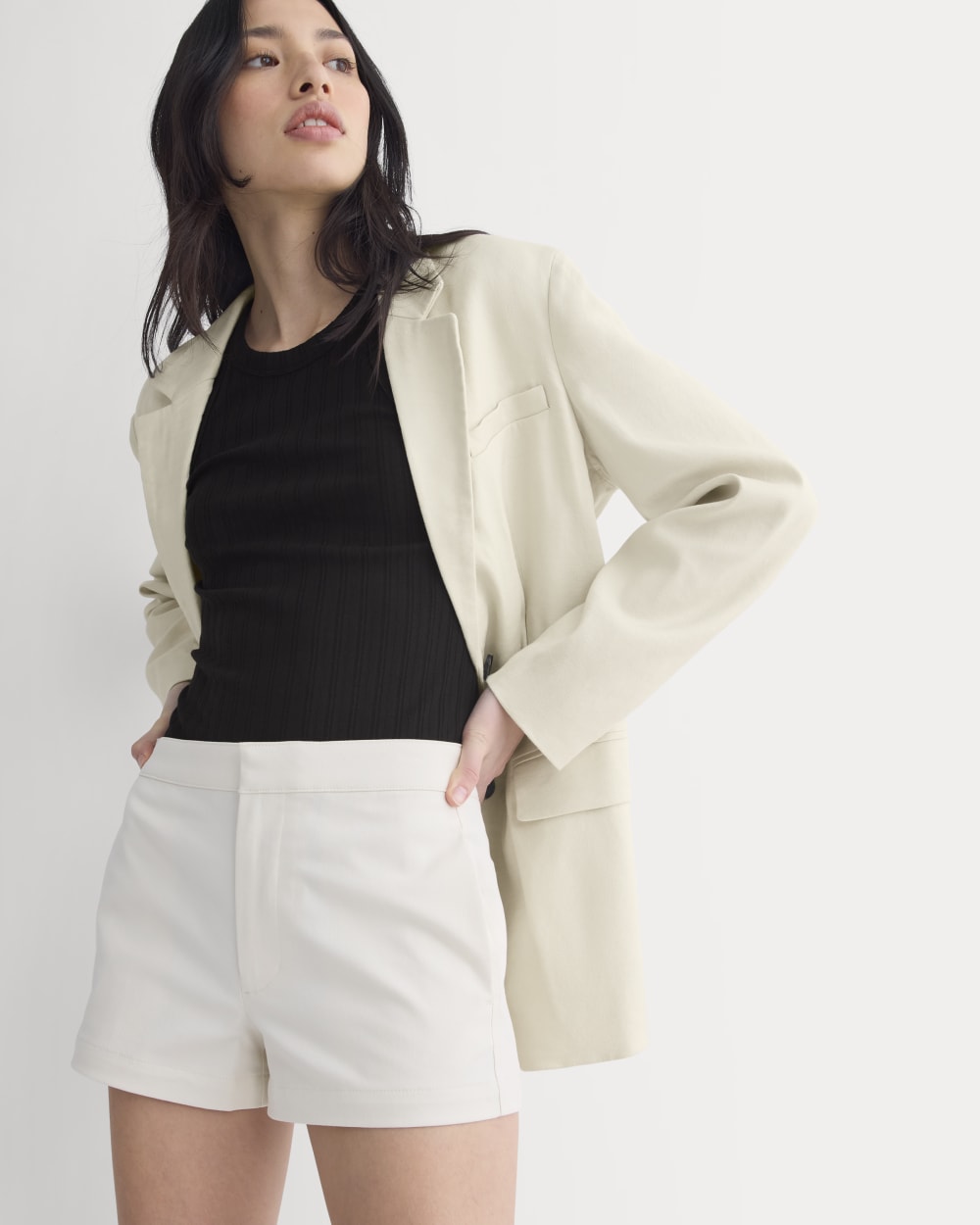 womens-mini-tailored-short-birch | primary