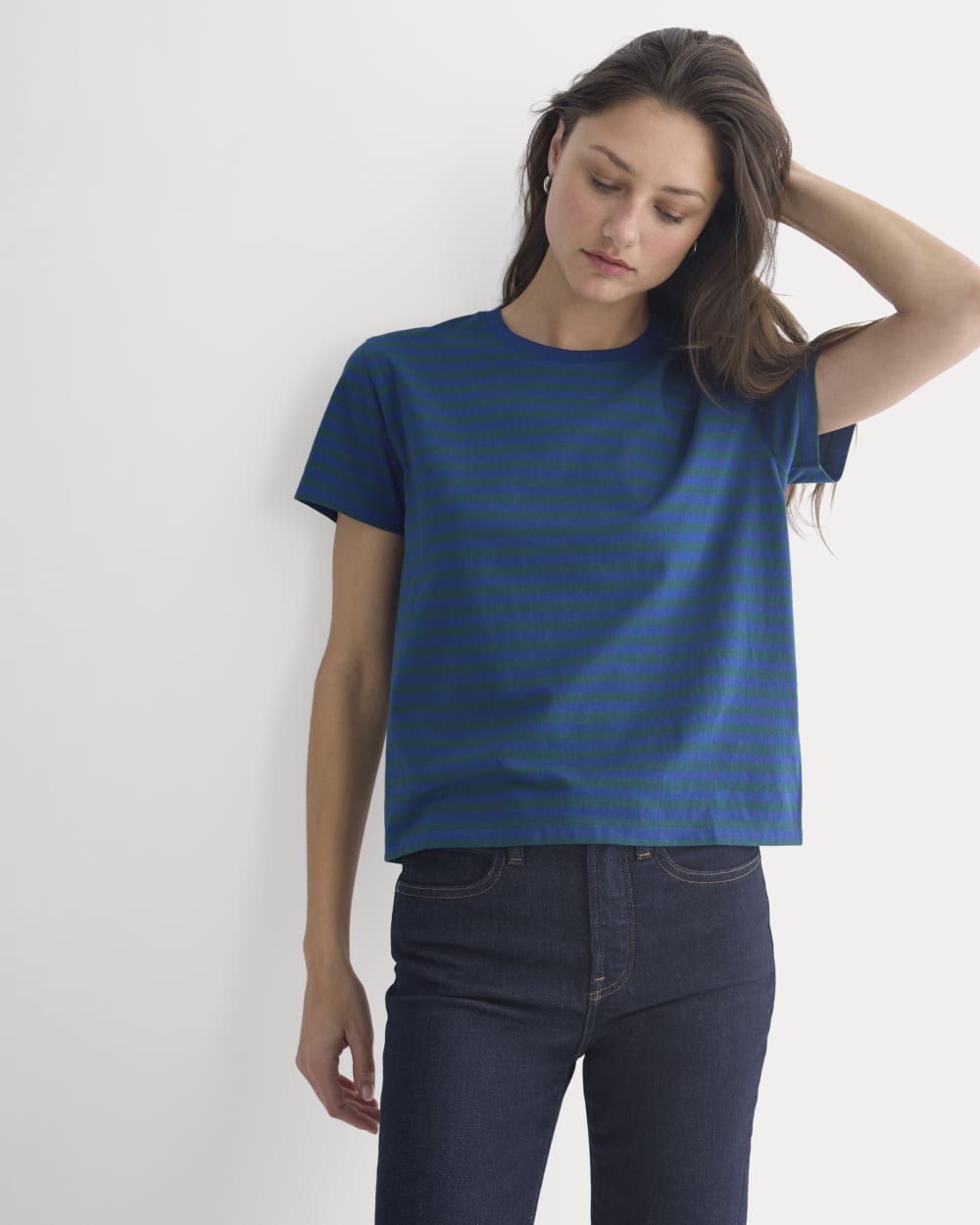 womens-organic-cotton-box-cut-tee-navy-peony-dark-sea-stripe