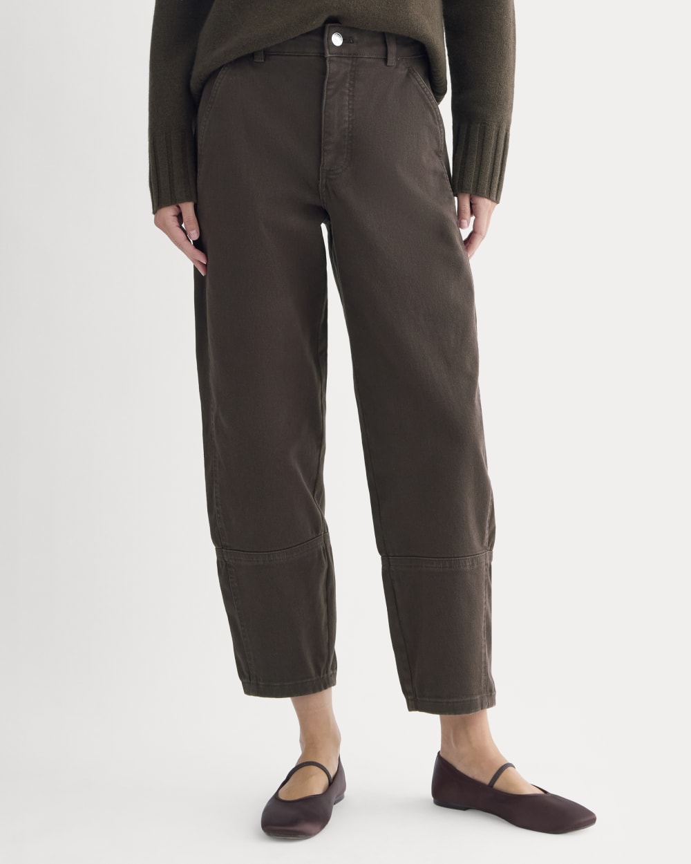 The Utility Barrel Pant | Dark Chocolate | Regular – Everlane