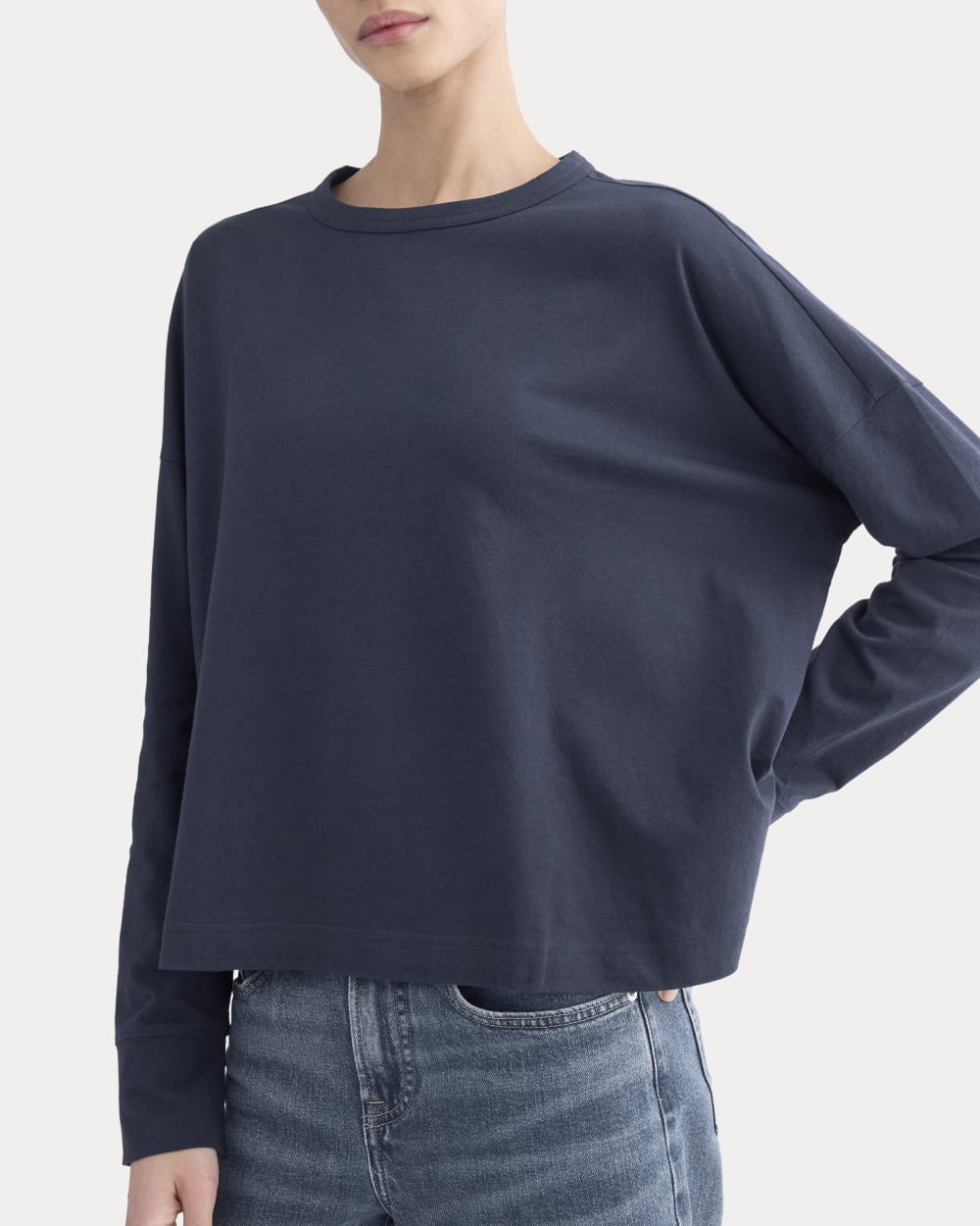 womens-oversized-crew-essential-cotton-deep-navy