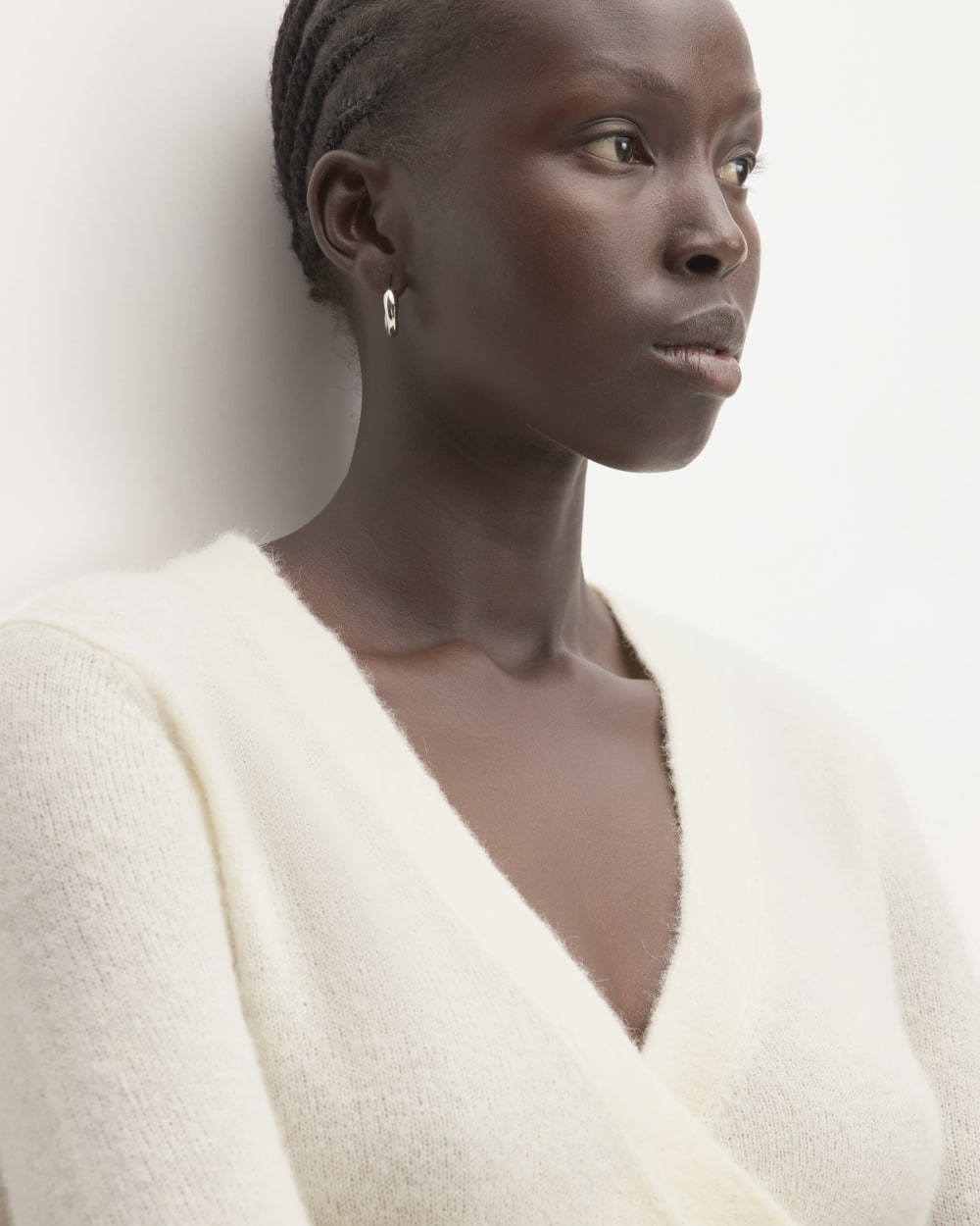 The Alpaca Wrap Sweater | Snow – Everlane