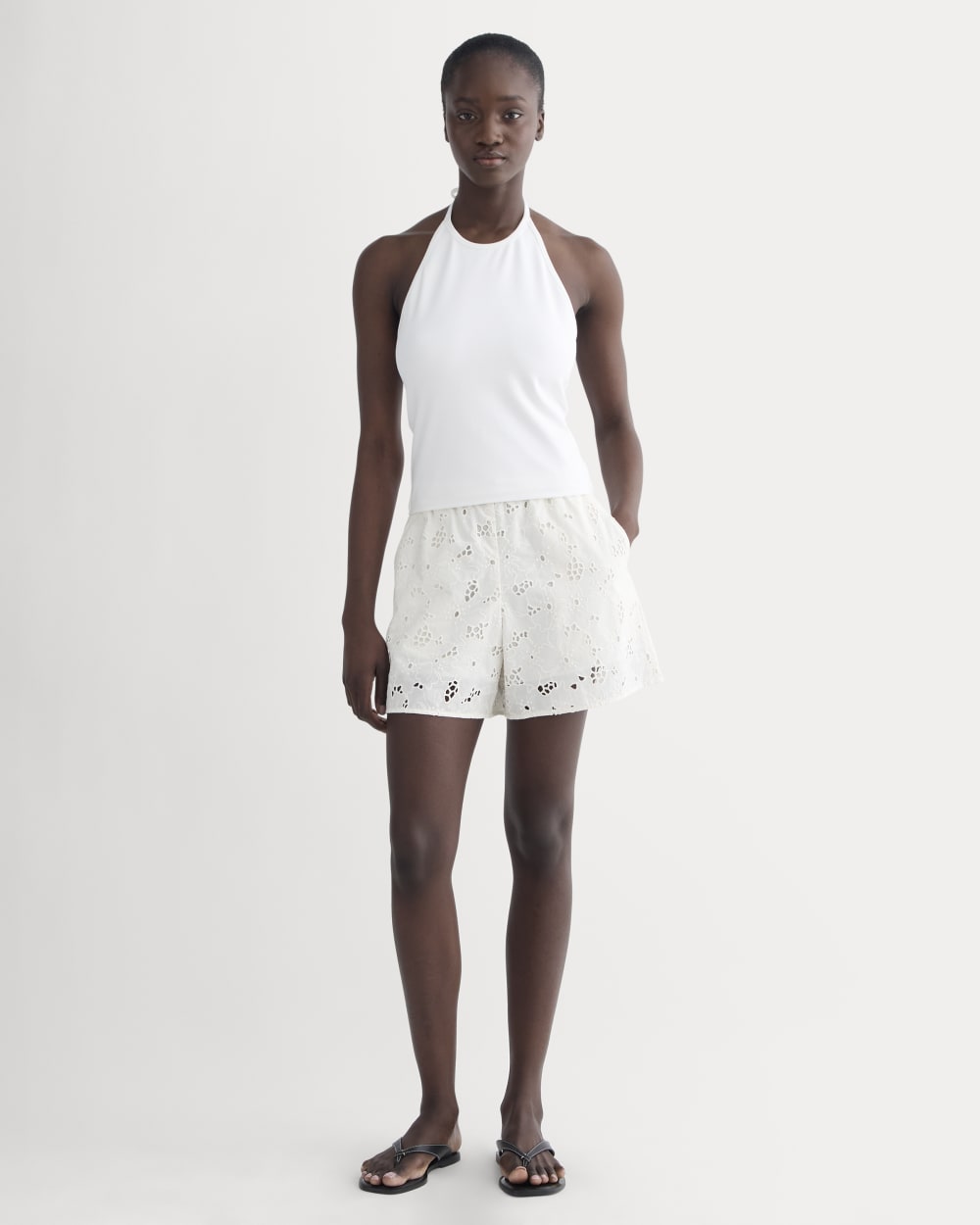 The Eyelet Pull-On Short