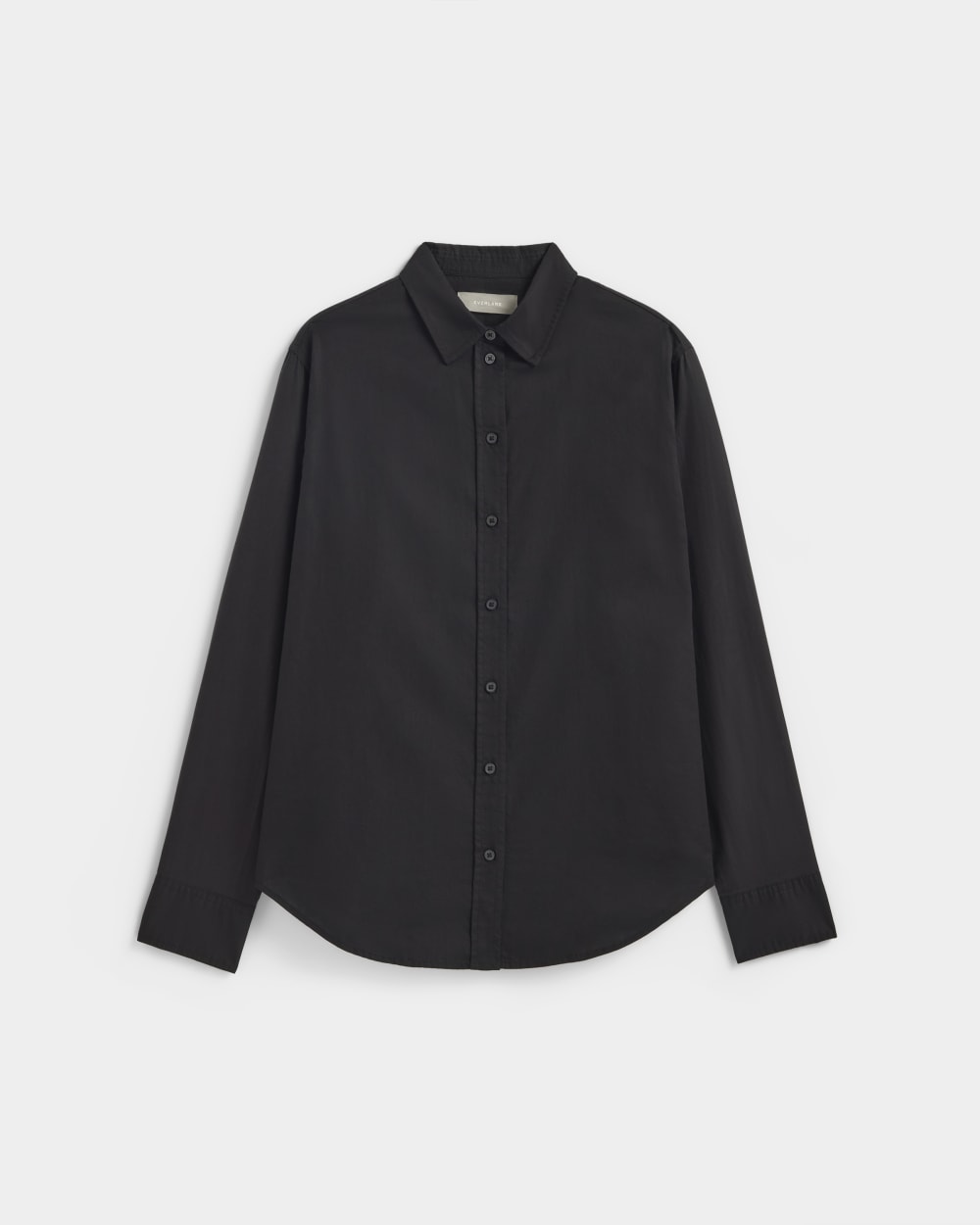 womens-silky-cttn-relaxed-shirt-black | alt