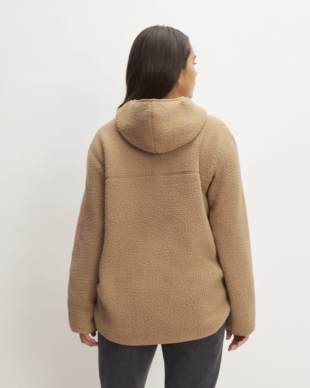 The ReNew Fleece Full-Zip Hoodie | Tiger's Eye – Everlane
