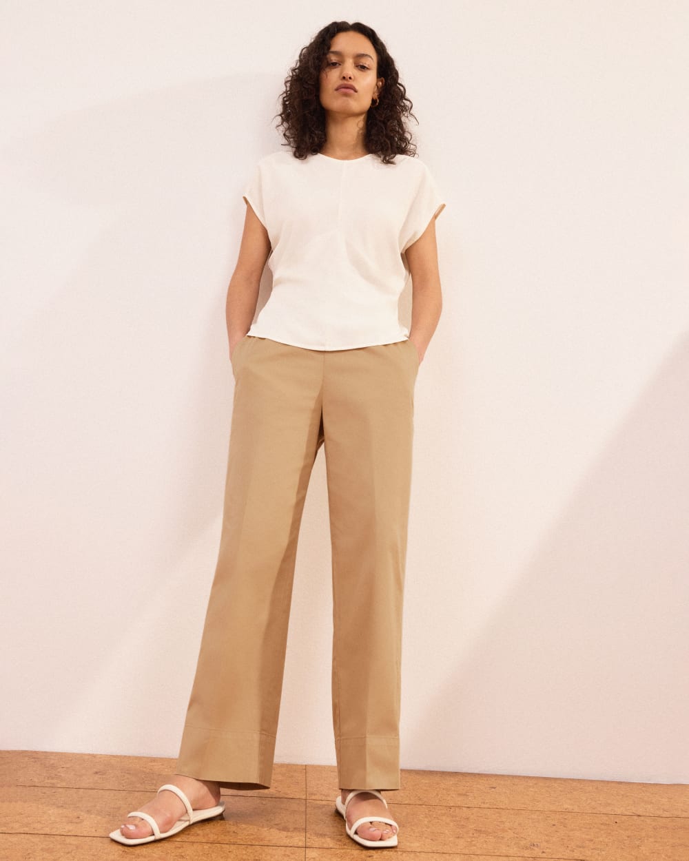 womens-easy-straight-leg-chino-trench-coat-khaki