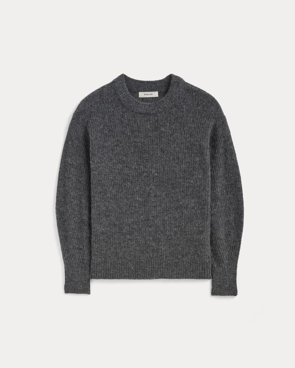 The Cocoon Crew in Alpaca | Dark Charcoal – Everlane
