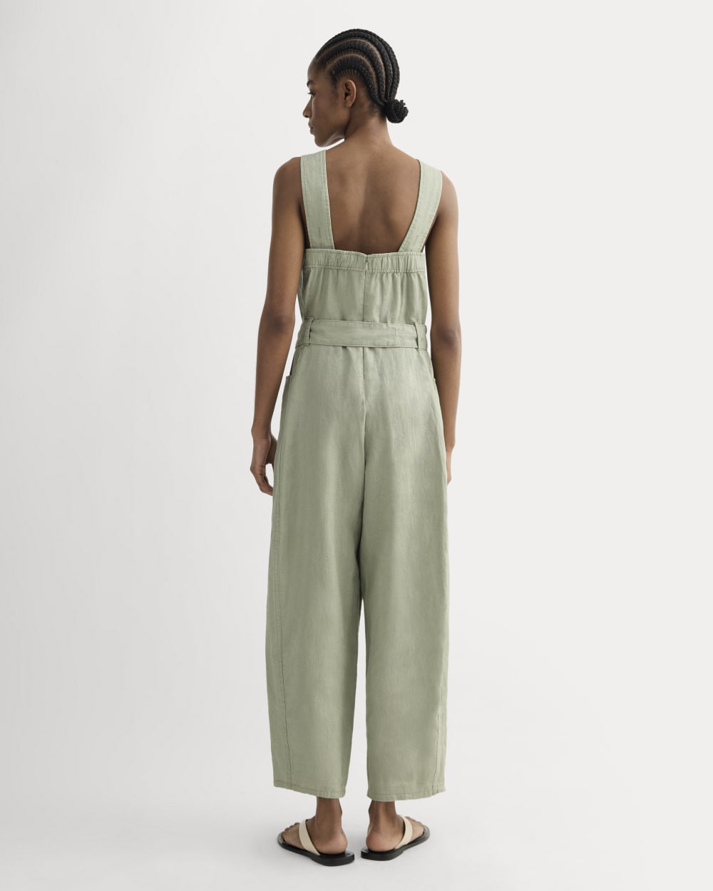 The Utility Coverall in Linen | Seagrass – Everlane