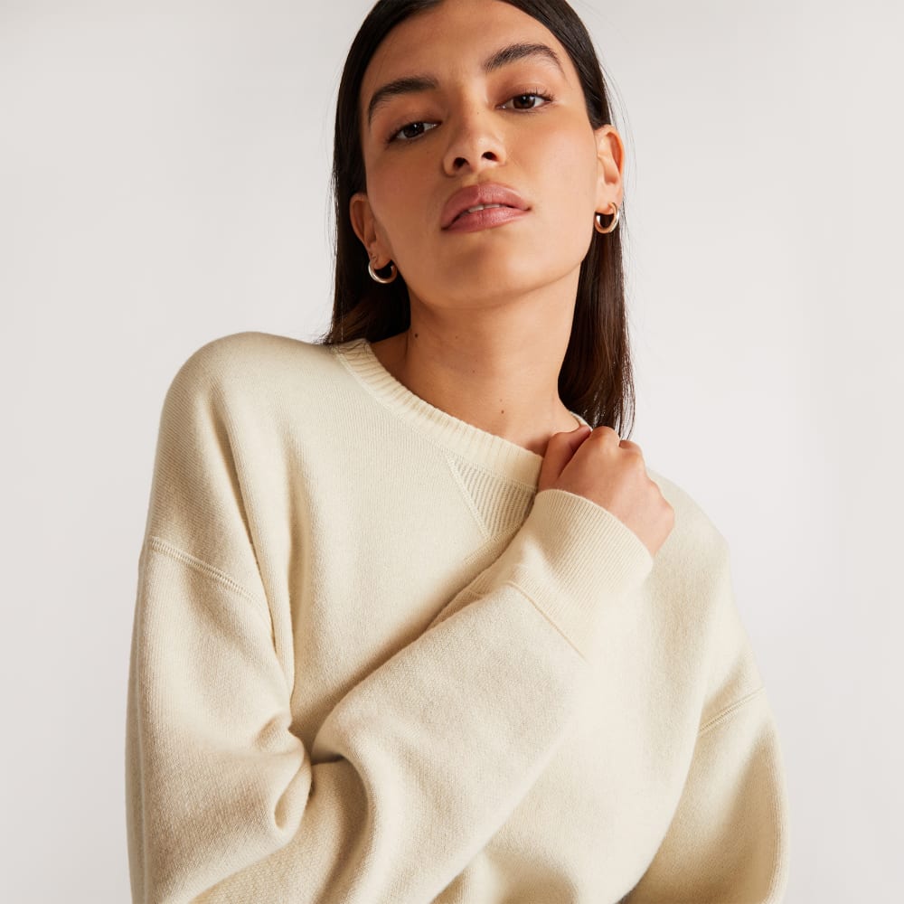 The Cotton-Merino Sweatshirt | Canvas – Everlane