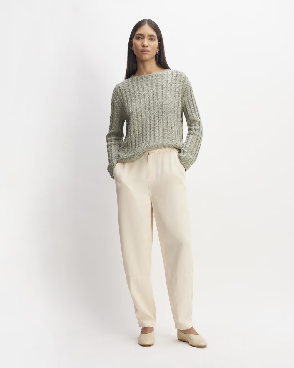 womens-cotton-merino-cable-crew-sage-green