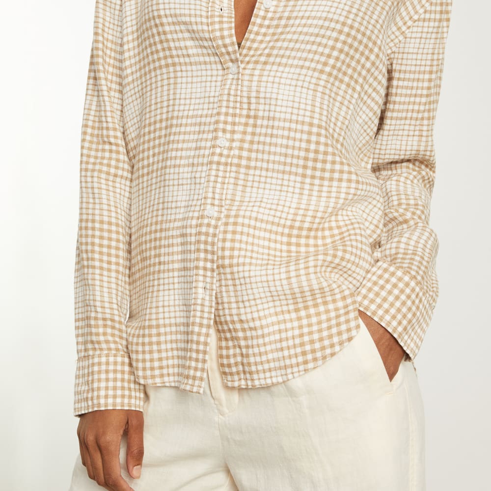 womens-relaxed-linen-shirt-coffee-grid