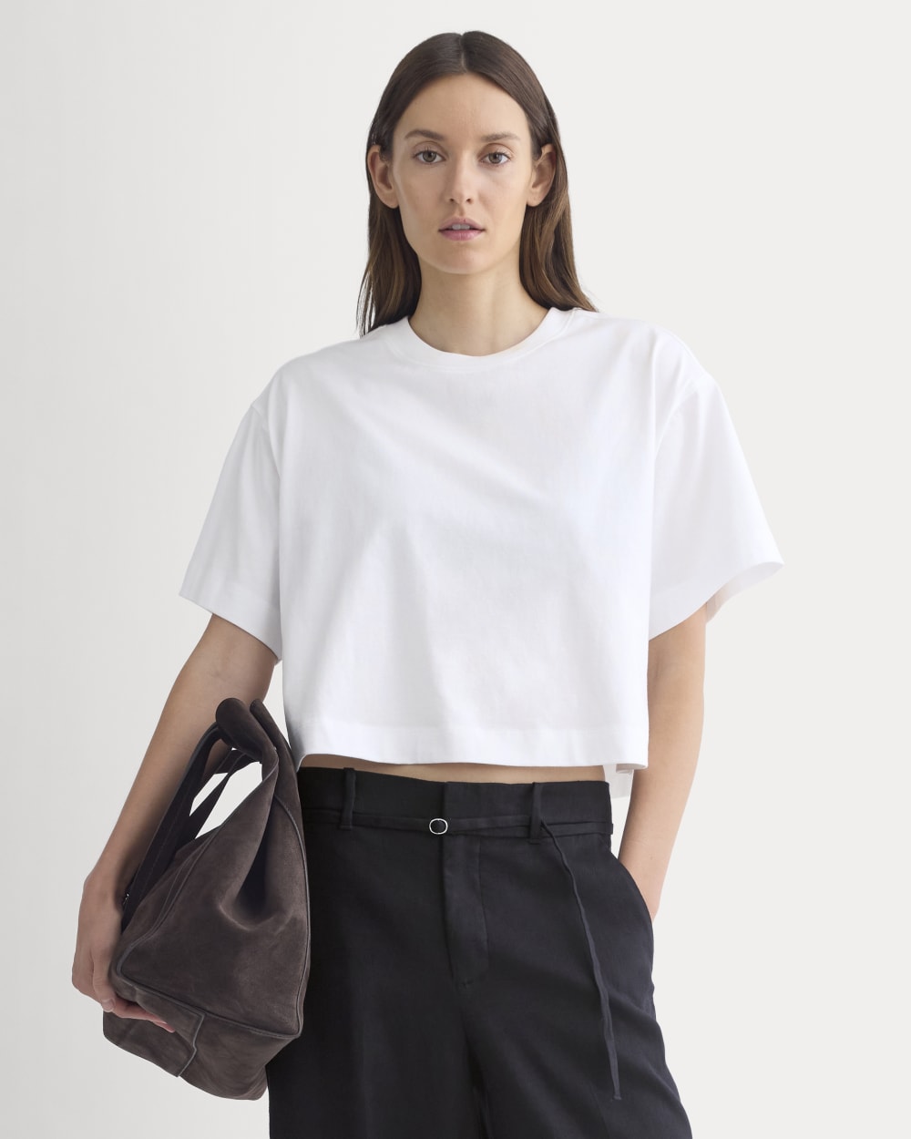 Forever Jersey Cropped Tee