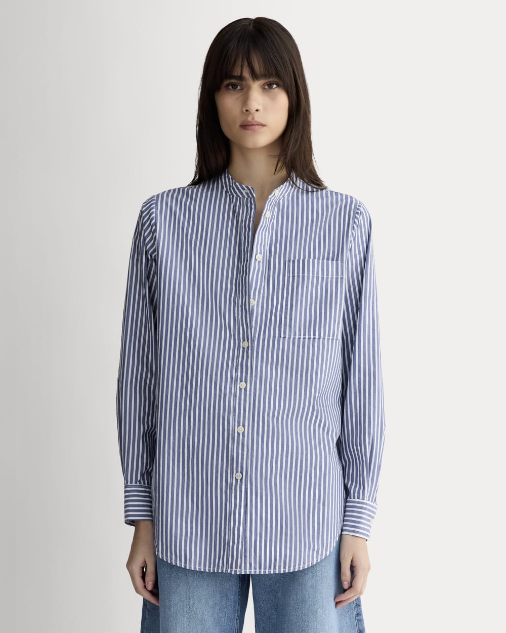 The Oversized Shirt in Ultrasoft Cotton